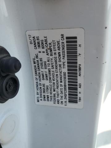 2HGFC3B98HH356560 Honda Civic Touring