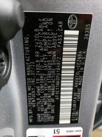  TOYOTA CAMRY 2023 Сріблястий