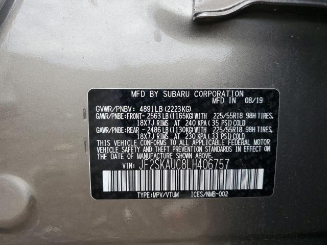 JF2SKAUC8LH406757 Subaru Forester Limited