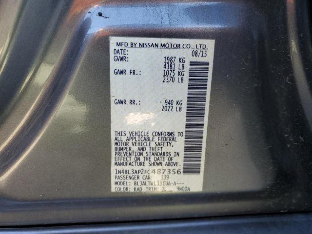 1N4BL3AP2FC487356 Nissan Altima 3.5s