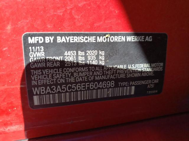 WBA3A5C56EF604698 BMW 328 I