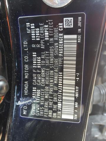 2018 HONDA CIVIC EXL - JHMFC1F74JX000554