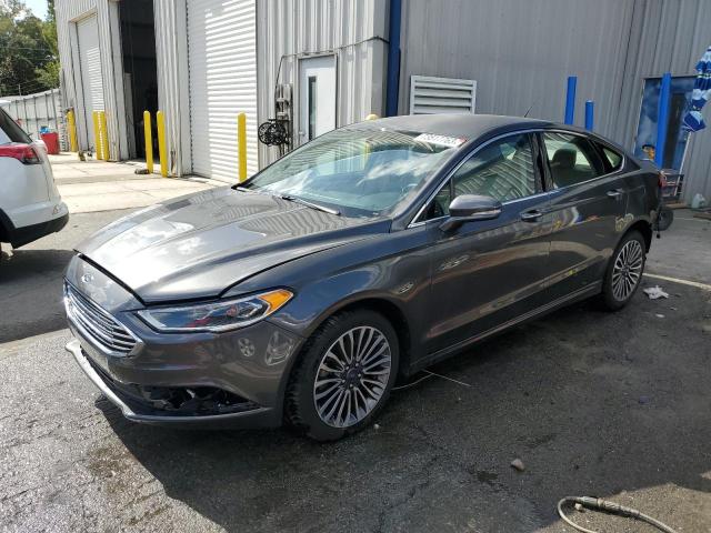 Lot #2471323008 2018 FORD FUSION SE salvage car