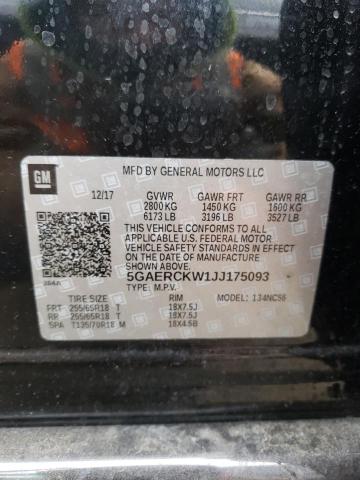 5GAERCKW1JJ175093 Buick Enclave Premium
