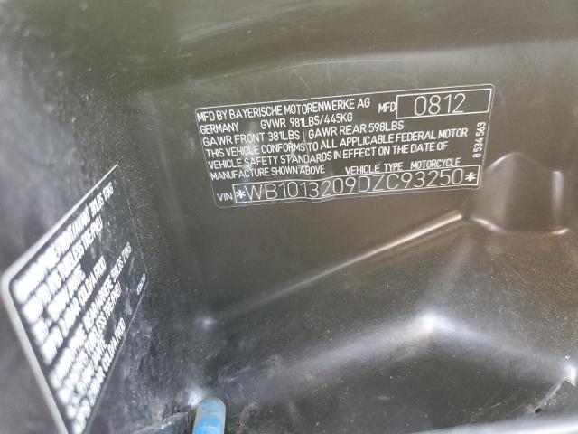 2013 BMW C600 SPORT WB1013209DZC93250