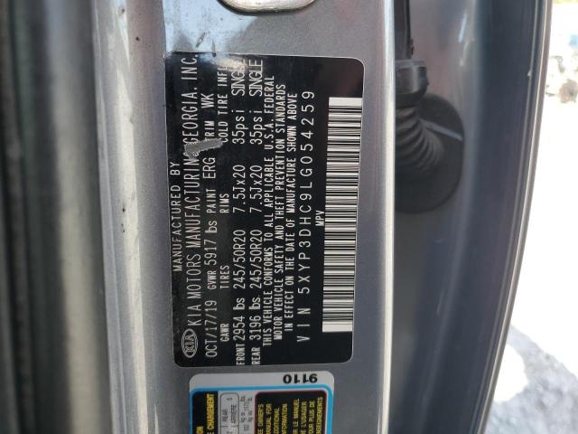 5XYP3DHC9LG054259 KIA Telluride Ex
