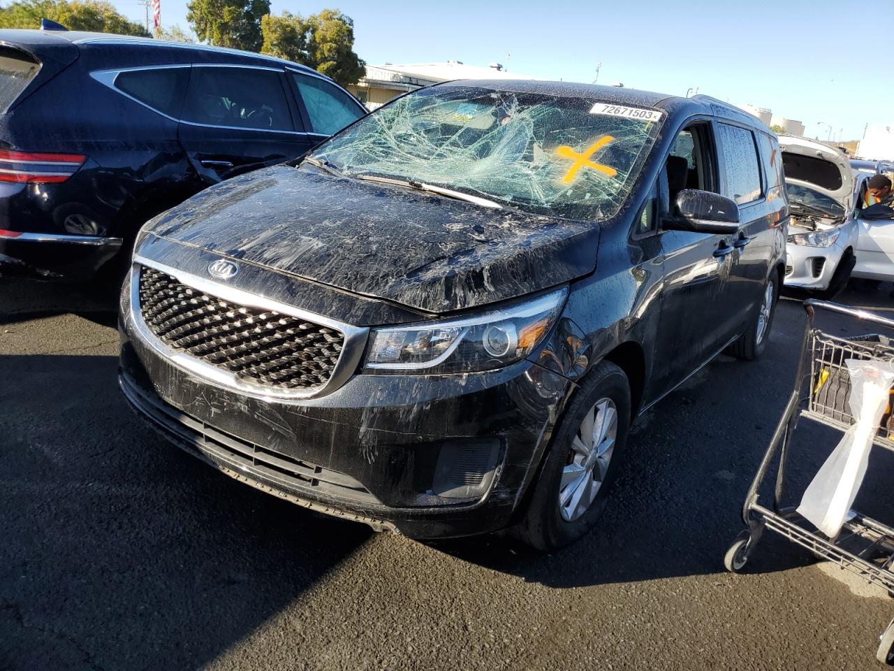 KNDMB5C11G6201216 2016 Kia Sedona Lx