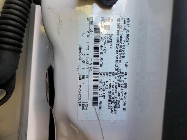 1FADP5BU8GL109363 Ford C-MAX SEL