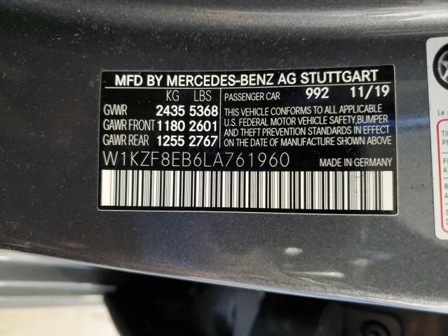 W1KZF8EB6LA761960 Mercedes-Benz E 350 4matic