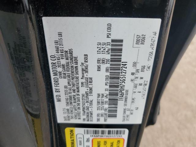 2016 FORD FUSION SE - 1FA6P0H75G5127241