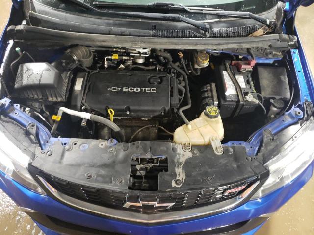  CHEVROLET SONIC 2018 Синій