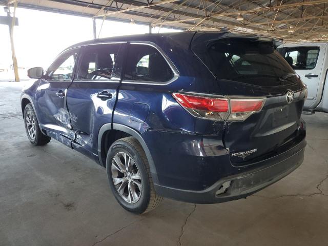 VIN 5TDZKRFH9ES004605 2014 Toyota Highlander, LE no.2