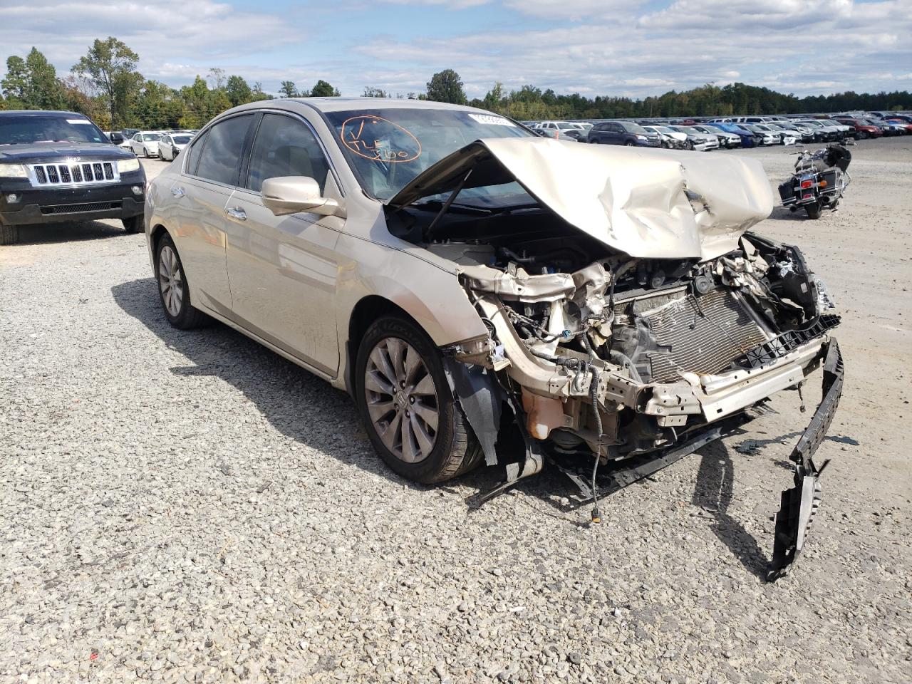 2014 Honda Accord Exl vin: 1HGCR3F8XEA042440