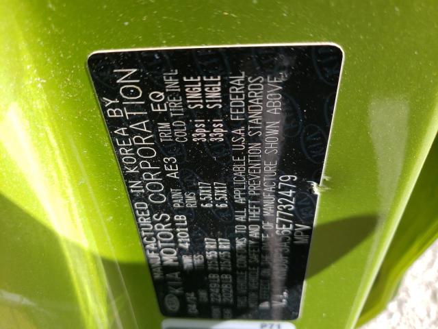 KNDJP3A56E7732479 KIA SOUL +