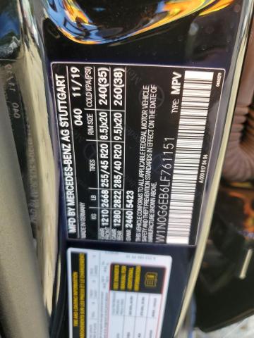 2020 MERCEDES-BENZ GLC 43 4MA - W1N0G6EB6LF761151