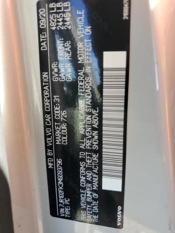 7JR102FK3MG093796 Volvo S60 T5 Momentum