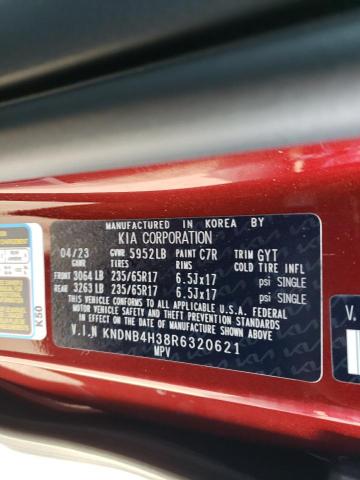 KNDNB4H38R6320621 KIA Carnival Lx
