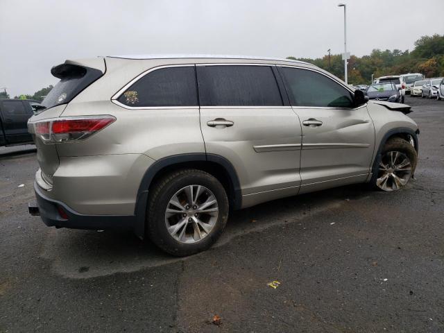 VIN 5TDJKRFH8ES064405 2014 Toyota Highlander, Xle no.3