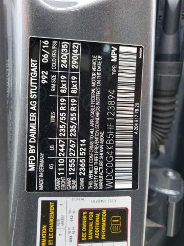 WDC0G4KB5HF123894 Mercedes-Benz Glc 300 4matic