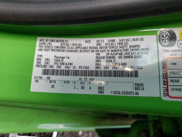 3FADP4EJ5EM147639 Ford FIESTA SE