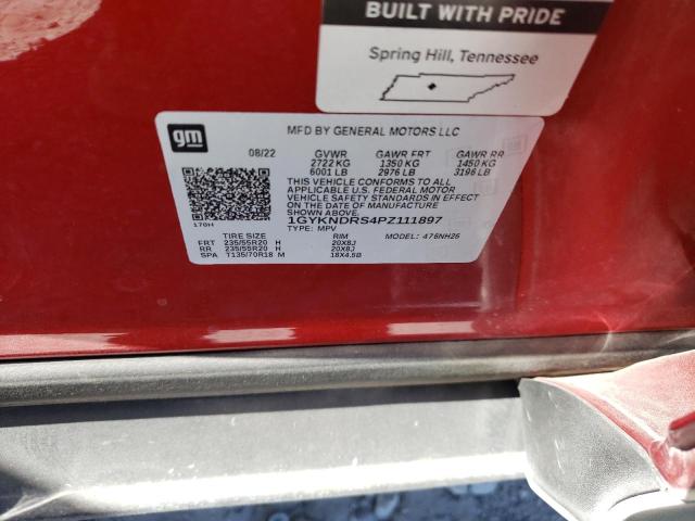 1GYKNDRS4PZ111897 Cadillac Xt5 Premium Luxury