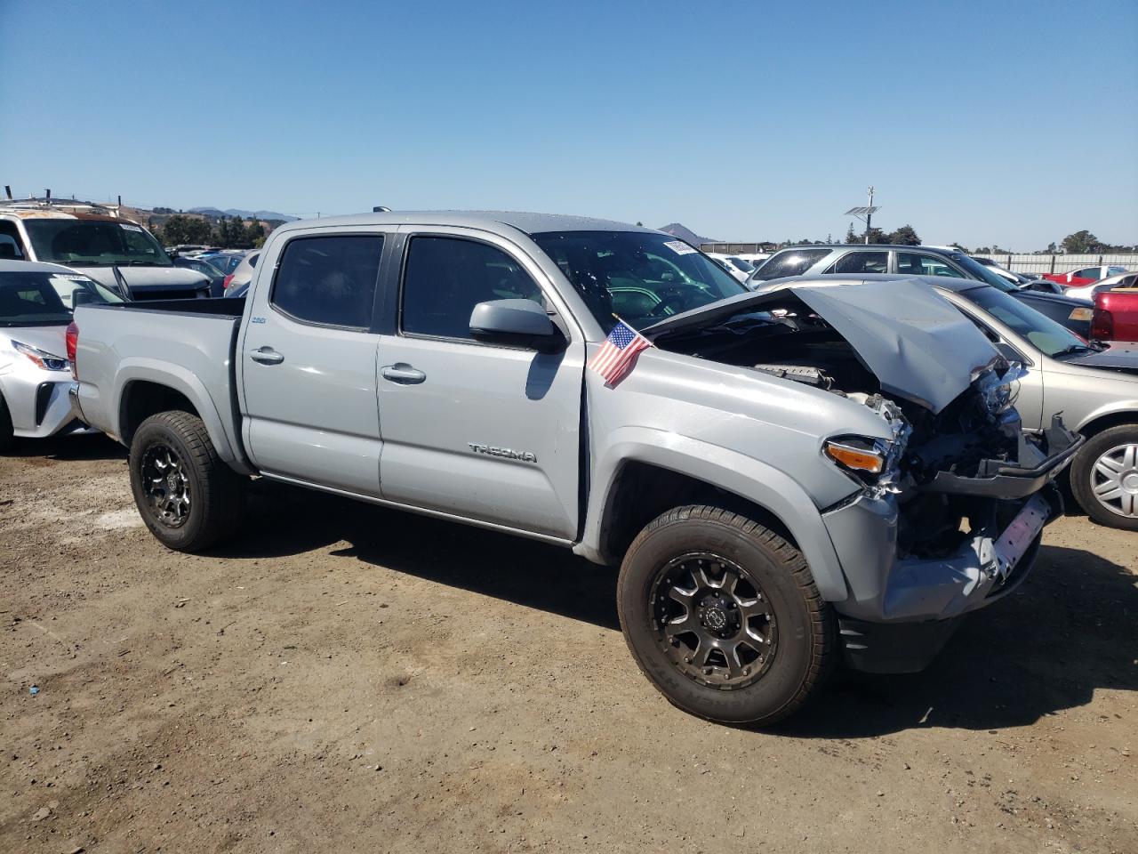 Lot #2487005922 2021 TOYOTA TACOMA DOU