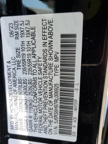2024 HONDA CR-V SPORT - 5J6RS6H97RL006925