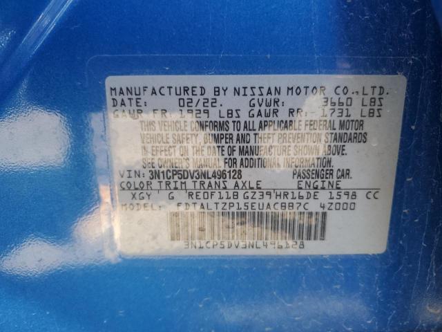 2022 NISSAN KICKS SR - 3N1CP5DV3NL496128