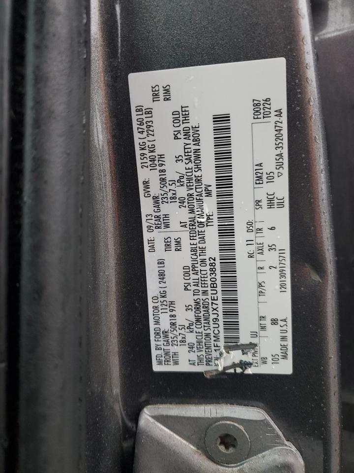 1FMCU9JX7EUB03882 2014 Ford Escape Titanium 1FMCU9JX7EUB03882 2014 Ford Escape Titanium