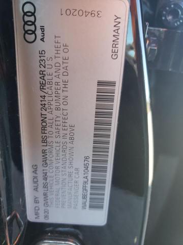 WAUBEGFF9LA104576 Audi A3 S-line Premium