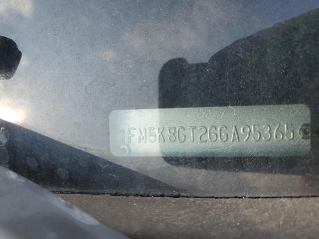 1FM5K8GT2GGA95365 Ford EXPLORER SPORT