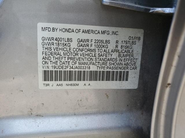 19UDE2F34JA003318 Acura Ilx Base Watch Plus