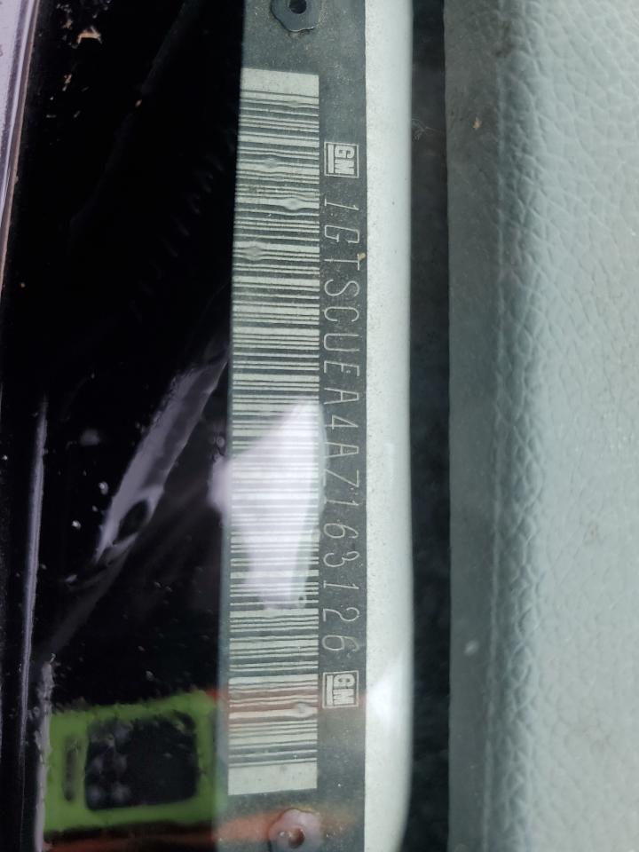 1GTSCUEA4AZ163126 2010 GMC Sierra C1500 Sl