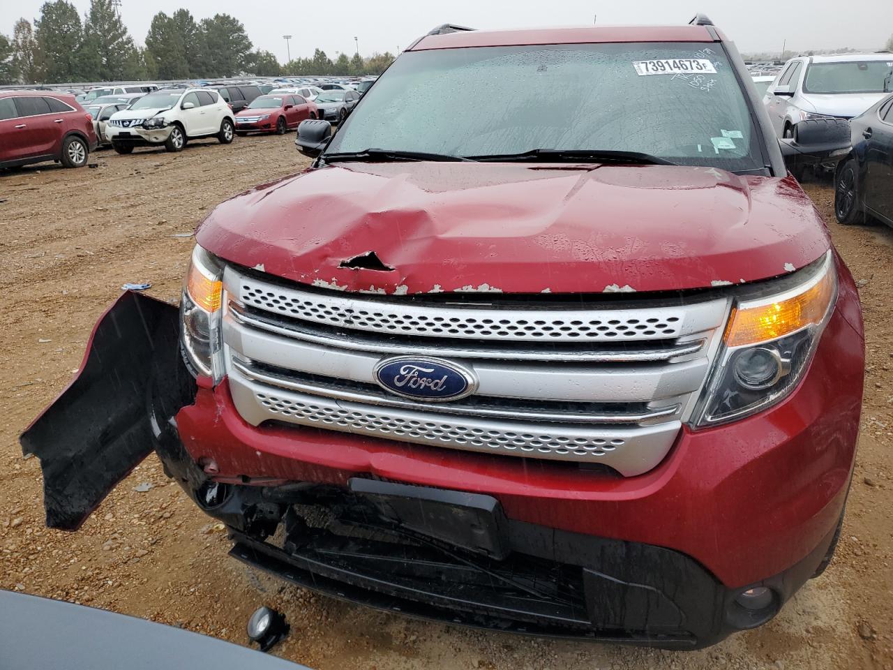 Lot #2533138497 2013 FORD EXPLORER X