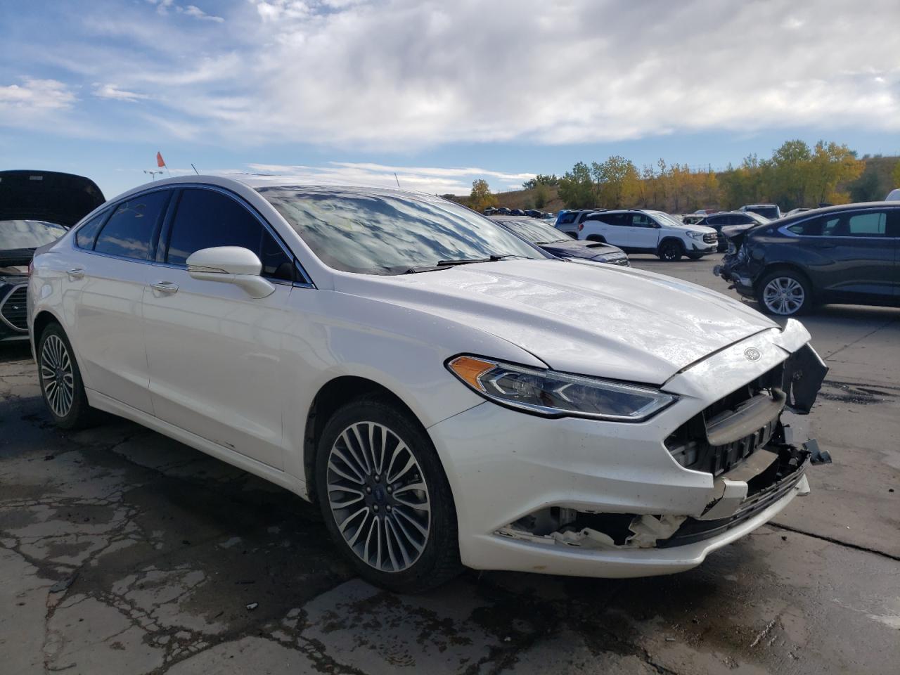 2017 Ford Fusion Se vin: 3FA6P0T90HR179495