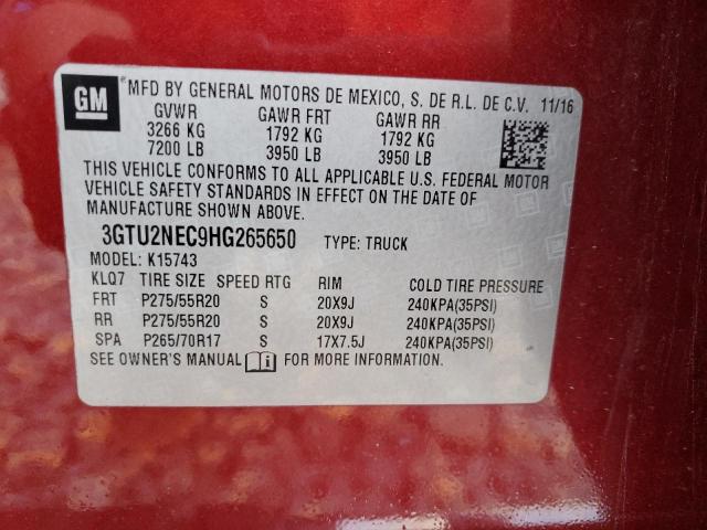 3GTU2NEC9HG265650 GMC Sierra K1500 Slt