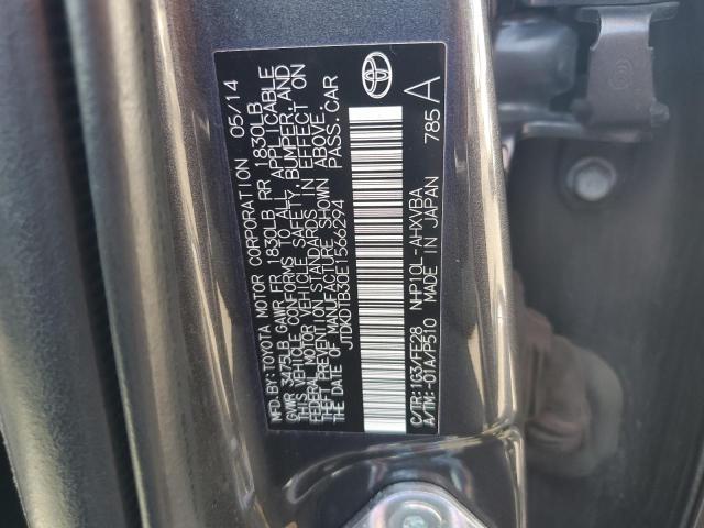 JTDKDTB30E1566294 Toyota PRIUS C