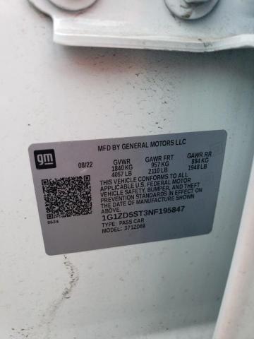 2022 CHEVROLET MALIBU LT - 1G1ZD5ST3NF195847