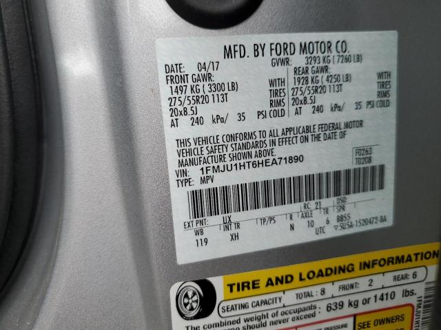 1FMJU1HT6HEA71890 Ford Expedition Xlt
