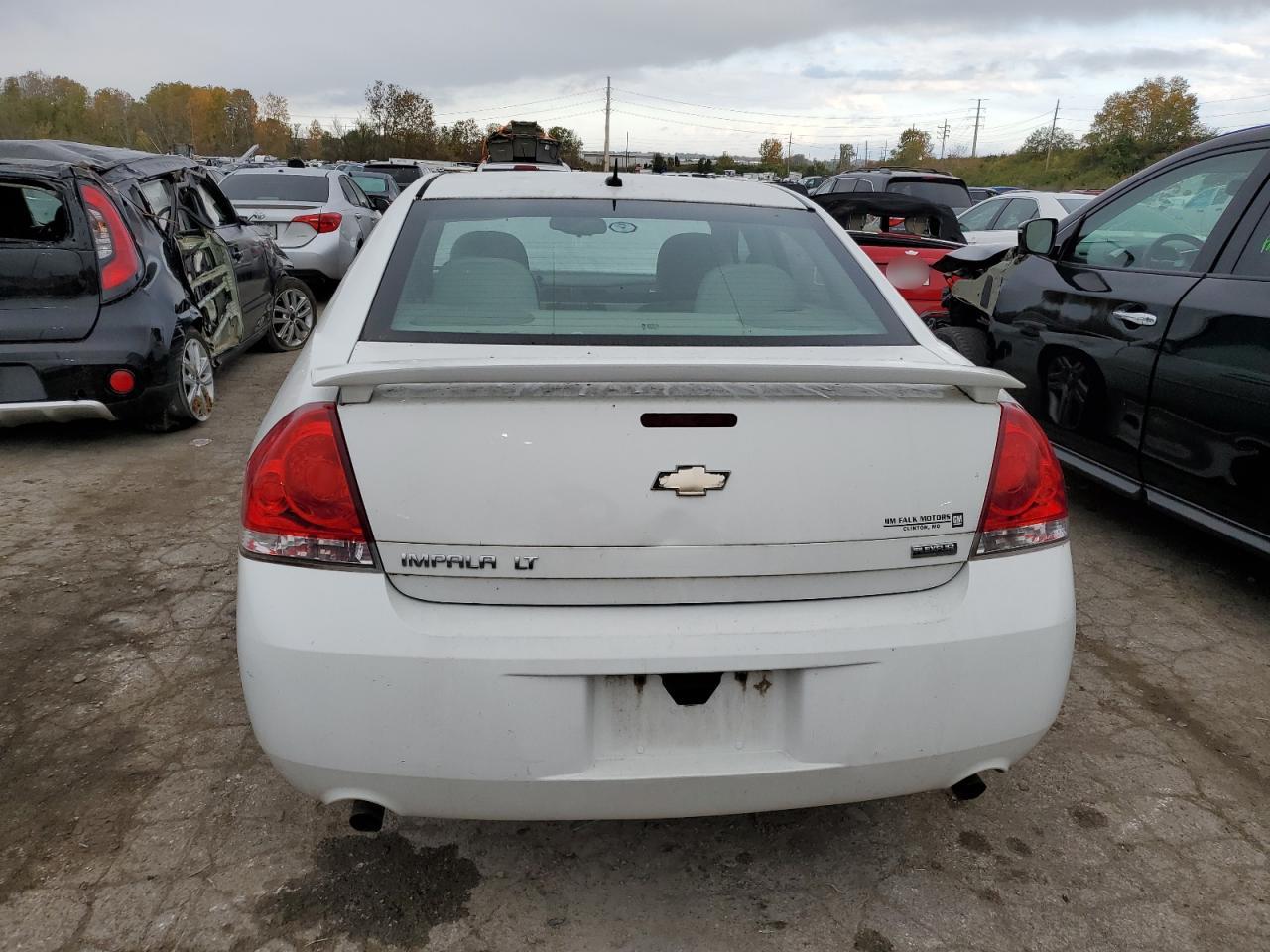 2012 Chevrolet Impala Lt vin: 2G1WB5E36C1153150