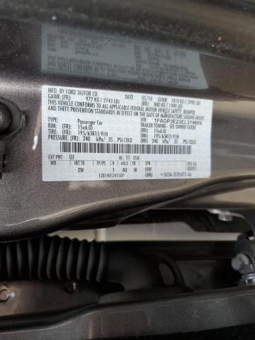 1FADP3E23EL319669 Ford FOCUS S