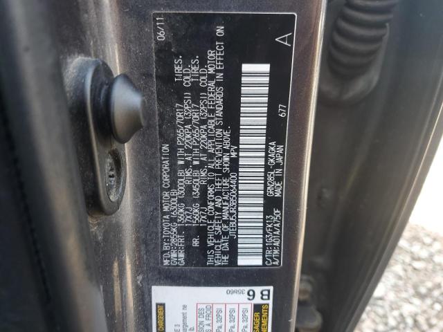 2011 Toyota 4Runner Sr5 VIN: JTEBU5JR3B5064400 Lot: 73482063