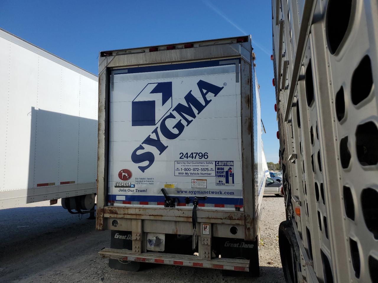 VIN: 1GRAA7225HB706167 2017 GREAT DANE TRAILER 53 TRAILER