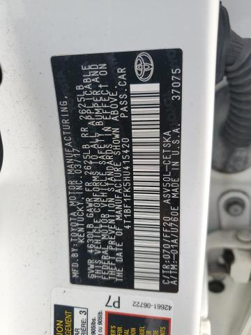 2017 TOYOTA CAMRY LE - 4T1BF1FK5HU415420