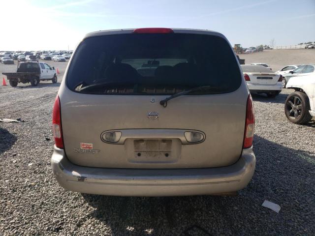 2001 Nissan Quest Gxe VIN: 4N2ZN15T41D819635 Lot: 72602413