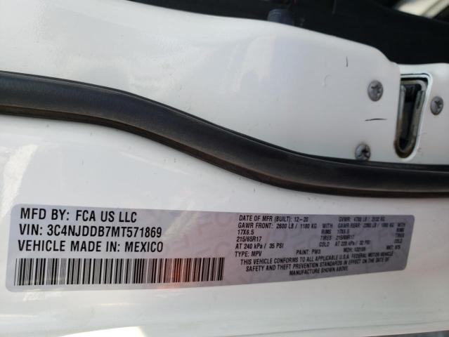 3C4NJDDB7MT571869 Jeep Compass Trailhawk