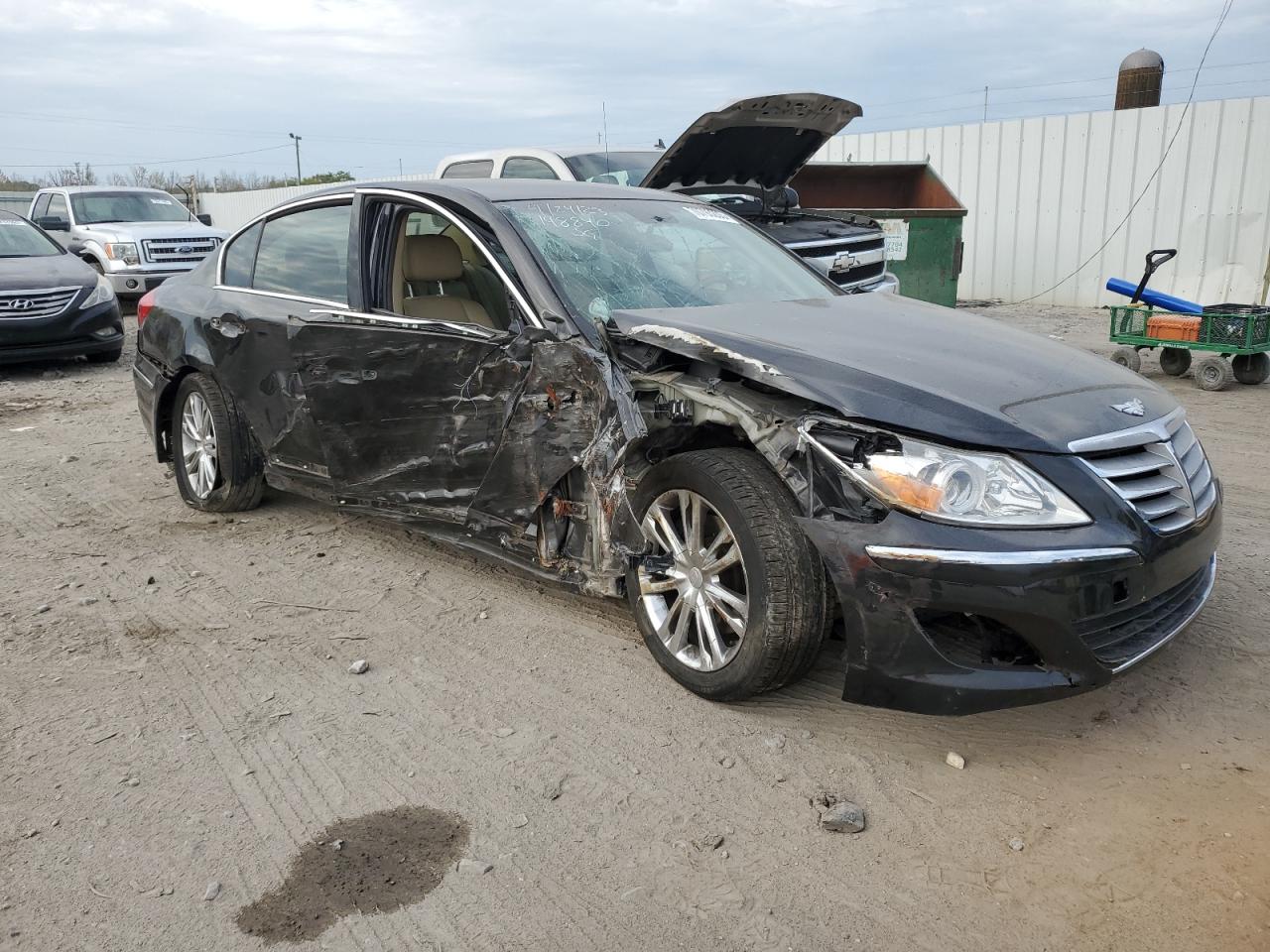 KMHGC4DD0EU259674 2014 Hyundai Genesis 3.8L