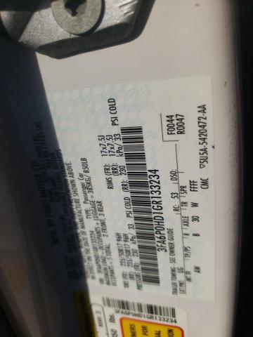 3FA6P0HD1GR133234 Ford FUSION SE