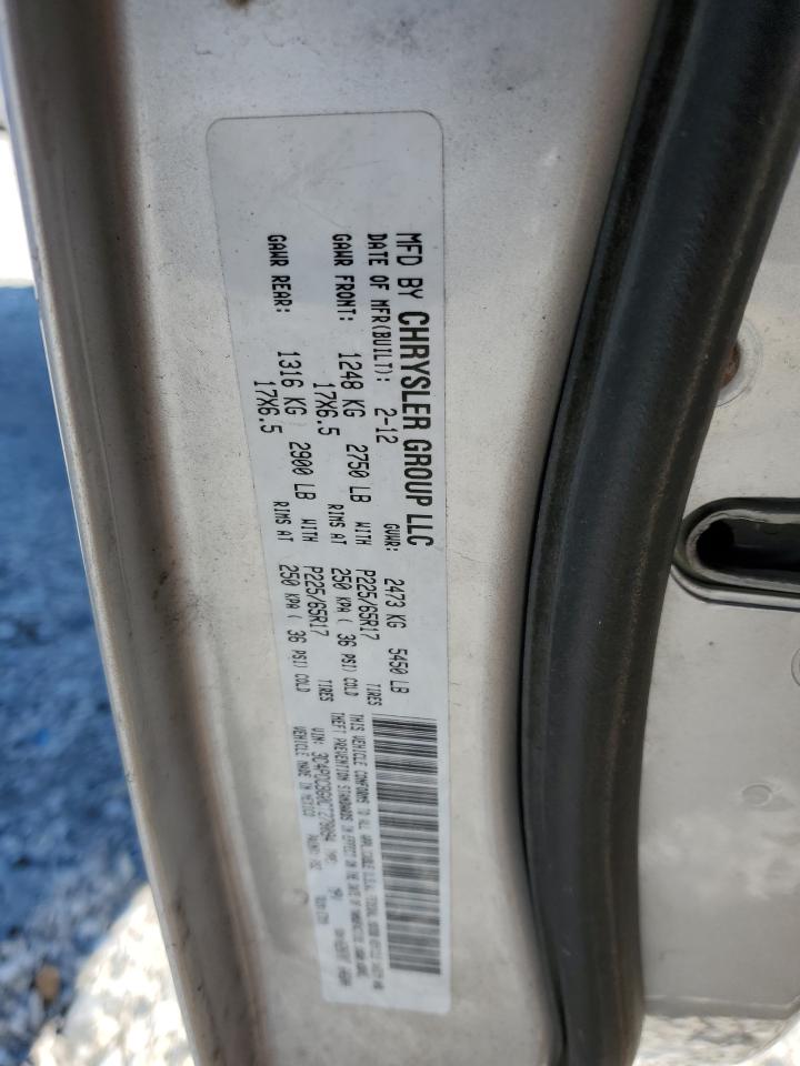 3C4PDCBG0CT278094 2012 Dodge Journey Sxt 3C4PDCBG0CT278094 2012 Dodge Journey Sxt