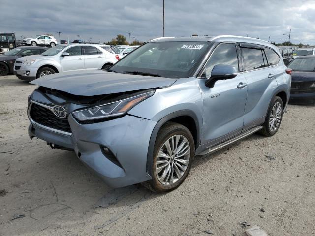 2021 Toyota Highlander Hybrid Platinum VIN: 5TDFARAH1MS010541 Lot: 73912023